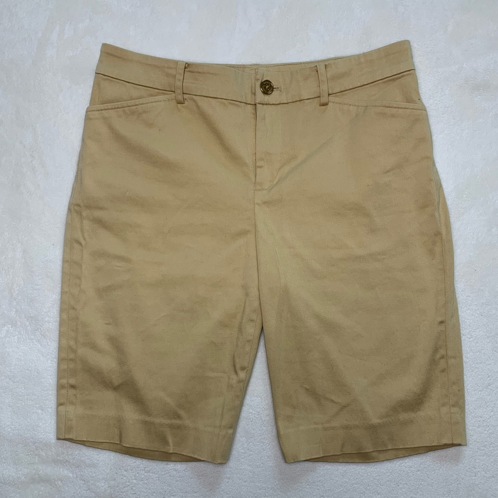Lauren Ralph Lauren Women's Twill Stretch Bermuda Shorts